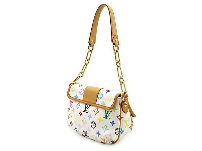 Patty Schultertasche Monogramm Multicolor Louis Vuitton Weiß - Ansicht 3