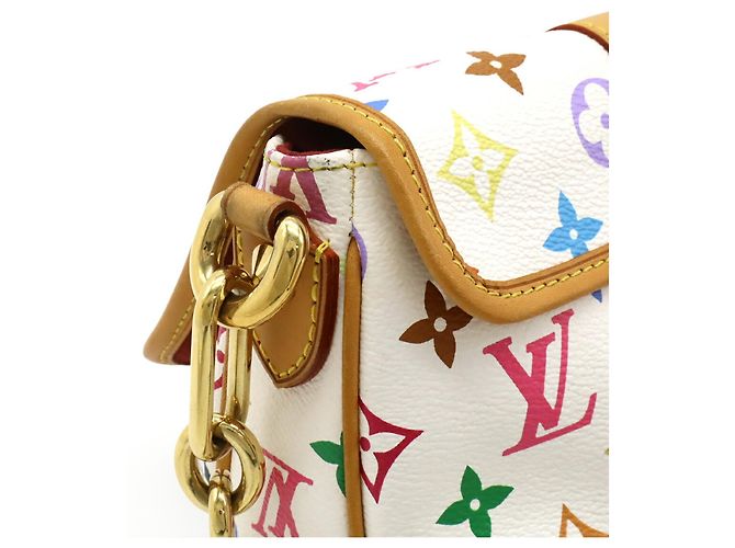 Patty Schultertasche Monogramm Multicolor Louis Vuitton Weiß - Ansicht 5