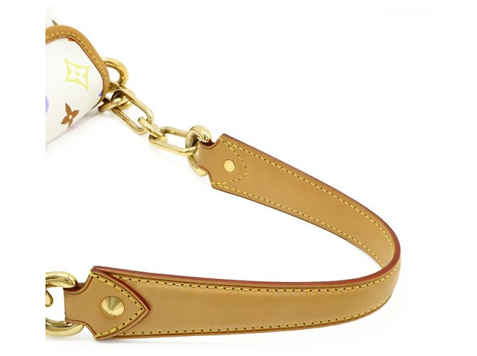 Patty Schultertasche Monogramm Multicolor Louis Vuitton Weiß - Ansicht 6