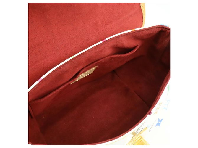 Patty Schultertasche Monogramm Multicolor Louis Vuitton Weiß - Ansicht 8