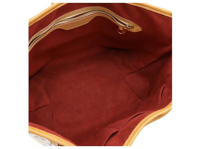 Louis Vuitton Monogram Multicolore Annie GM Tote Bag White - view 8