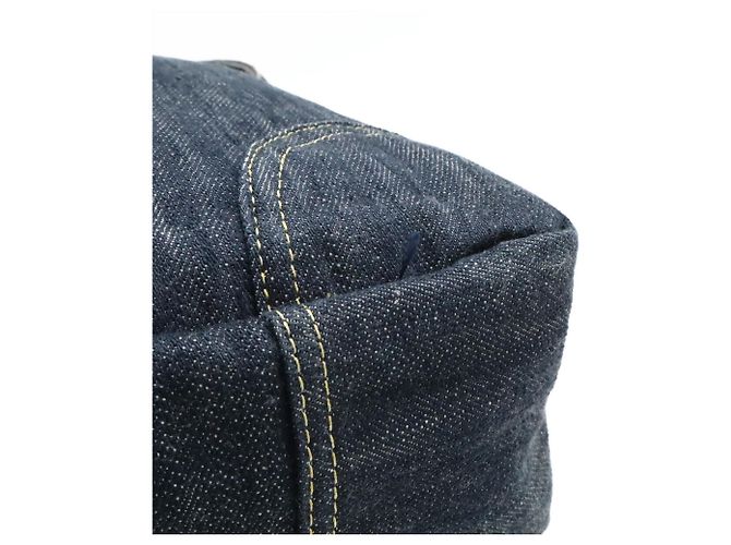 Borsa a Spalla Coco Mark in Denim Scintillante Chanel - vista 9
