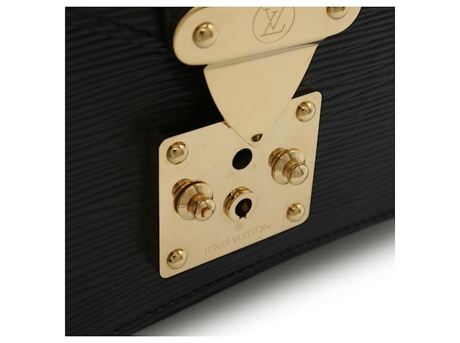 Borsa Second Monceau Epi Louis Vuitton Nero - vista 5
