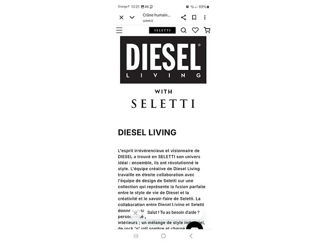 Autre Marque Teschio SELETTI Dorato D'oro - vista 12