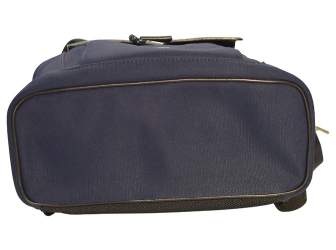 Be Dior Zaino B‑Motion Christian Dior 1MOBA062XVO – Nylon e pelle blu navy/nero unisex - vista 6