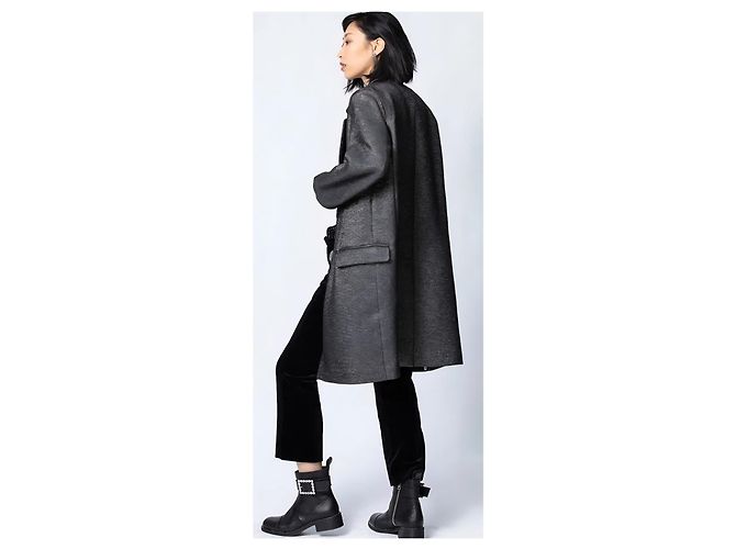 Zadig & Voltaire Abrigo ZADIG ET VOLTAIRE Metálico - vista 11