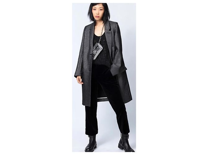 Zadig & Voltaire Abrigo ZADIG ET VOLTAIRE Metálico - vista 12