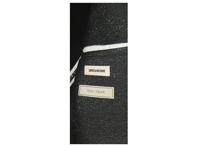 Zadig & Voltaire Abrigo ZADIG ET VOLTAIRE Metálico - vista 5