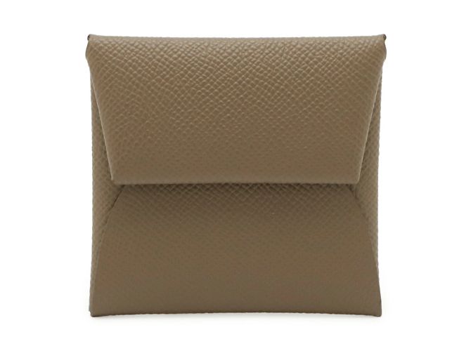 Monedero Bastia Hermès Gris pardo - vista 2