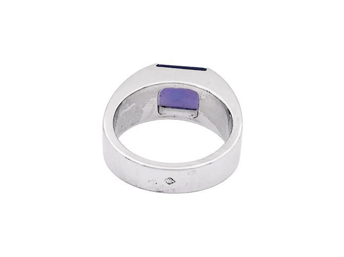 CARTIER Tank Ring, Weißgold, Chalcedon. - Ansicht 4