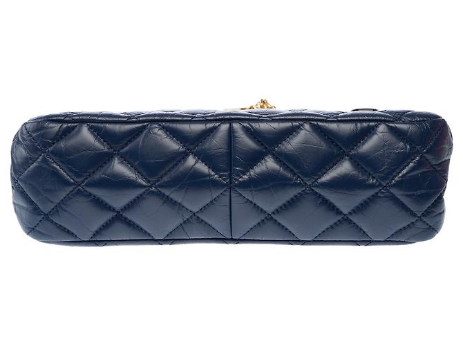 Borsa CHANEL 2.55 in Pelle Blu - 103082 - vista 11