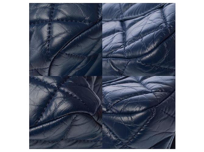 Borsa CHANEL 2.55 in Pelle Blu - 103082 - vista 12