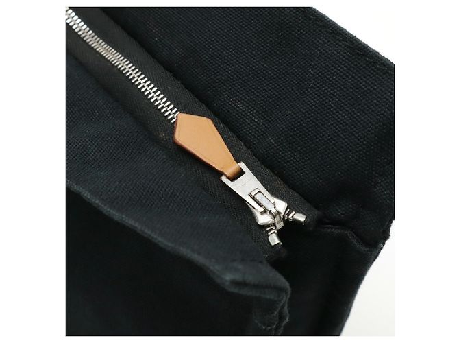 Borsa Clutch Foulet di Hermès Marrone Nero - vista 5
