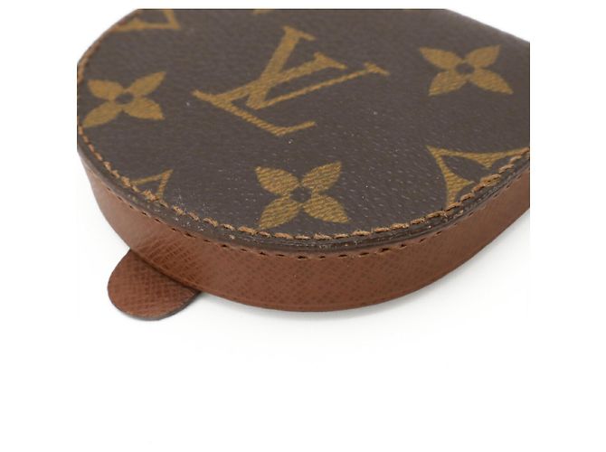 Portamonete Cubette Monogramma Louis Vuitton Marrone - vista 4