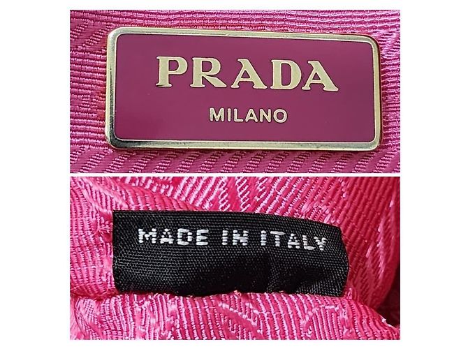 Borsa tote in pelle Saffiano Prada rosa - vista 3
