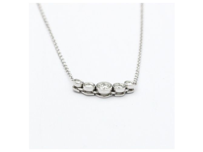 Tiffany & Co Collana Graduata Tiffany Jazz Argento - vista 6