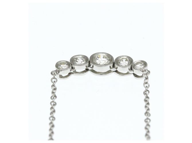 Tiffany & Co Collana Graduata Tiffany Jazz Argento - vista 7