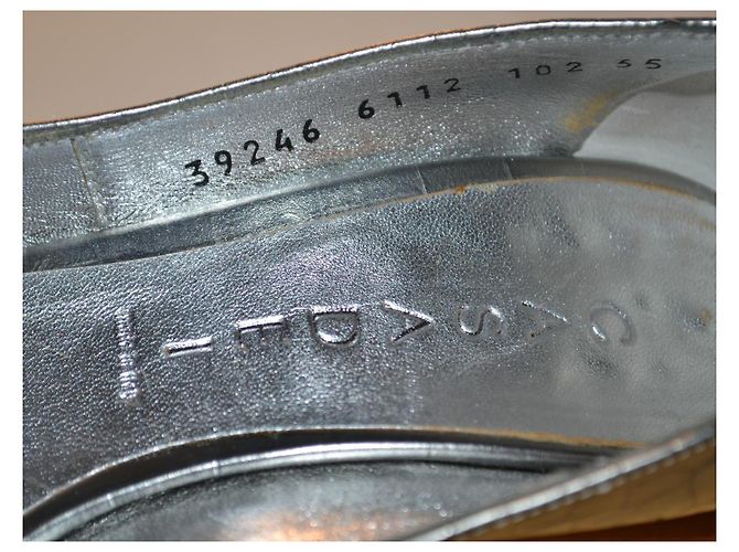 Casadei Pumps Silber Leder Größe 35 IT - Ansicht 7