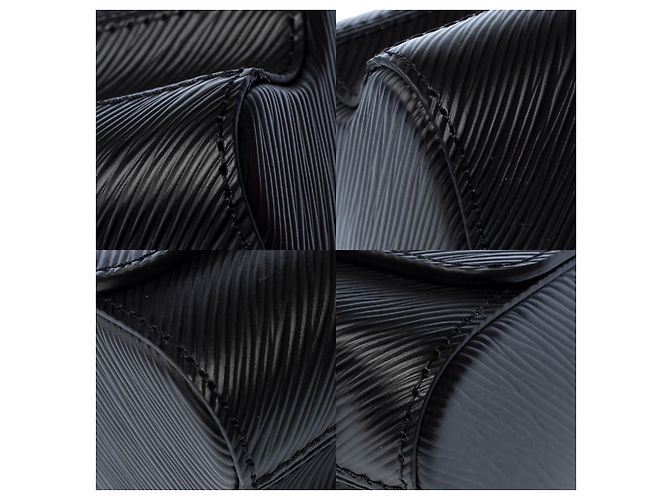 Borsa LOUIS VUITTON Twist in Pelle Nera - 103102 Nero - vista 11
