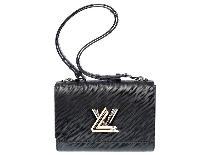 Borsa LOUIS VUITTON Twist in Pelle Nera - 103102 Nero - vista 3