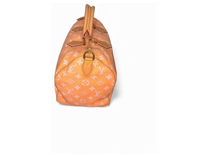 Louis Vuitton Speedy P9 Bandoliera 40 Arancione - vista 2