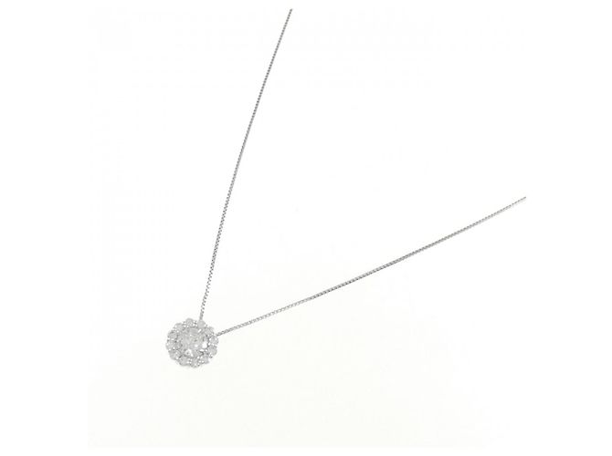 Autre Marque Collar de diamante de platino PT900 PT850 Plata - vista 2