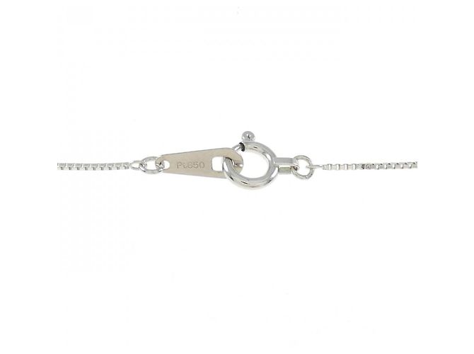Autre Marque Collar de diamante de platino PT900 PT850 Plata - vista 5