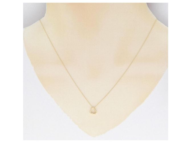 Autre Marque Collana con diamante a forma di cuore Au750 D'oro - vista 6