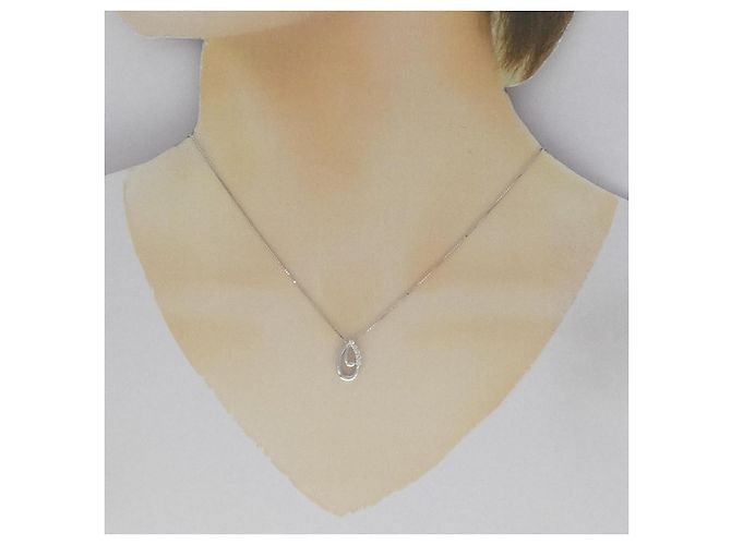 Autre Marque Collana in diamante Au750 Argento - vista 6