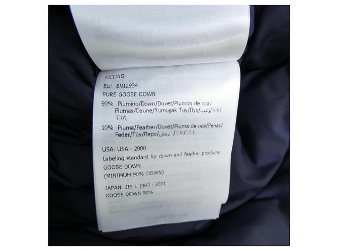 Chaqueta de plumas Moncler CLUNY Azul Azul marino - vista 4