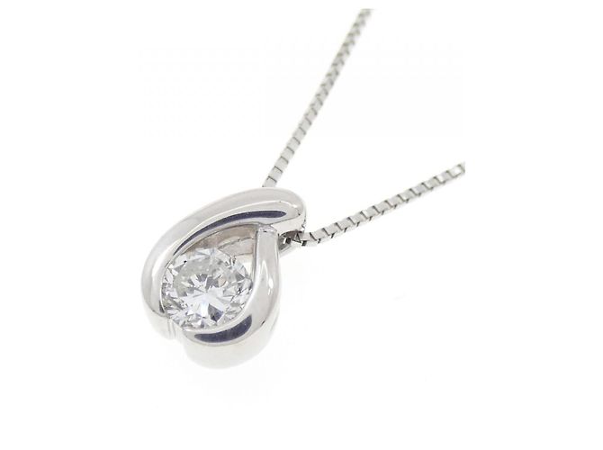 Autre Marque Collana in diamante PT900 PT850 Argento - vista 3