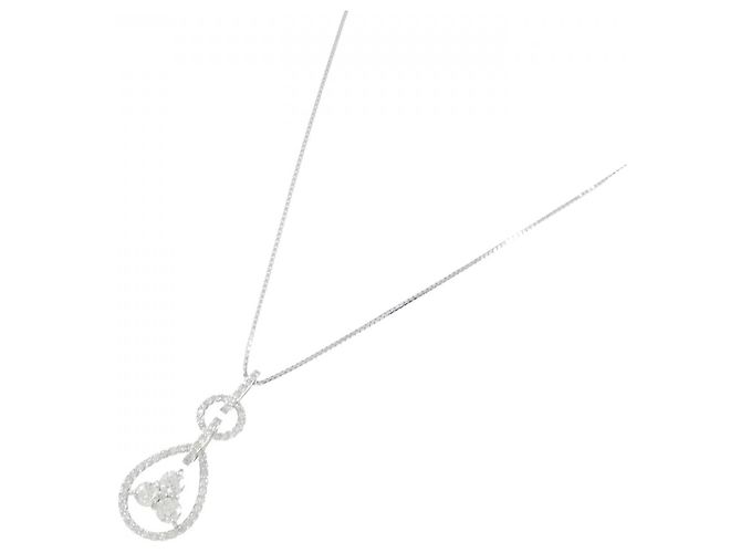 Autre Marque Collana in diamante Au750 Argento - vista 2