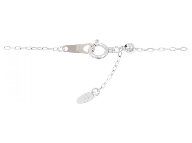 Autre Marque Collana in diamante in oro bianco Au750 a forma di fiore Argento - vista 5