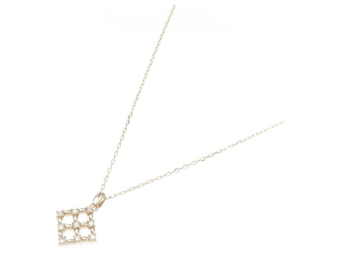 Autre Marque Collana in Au750 e Diamanti Rosa - vista 2