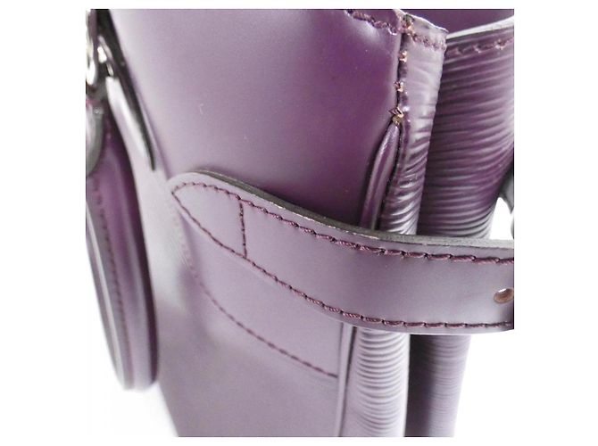 Borsa Passy Epi Louis Vuitton Porpora - vista 5
