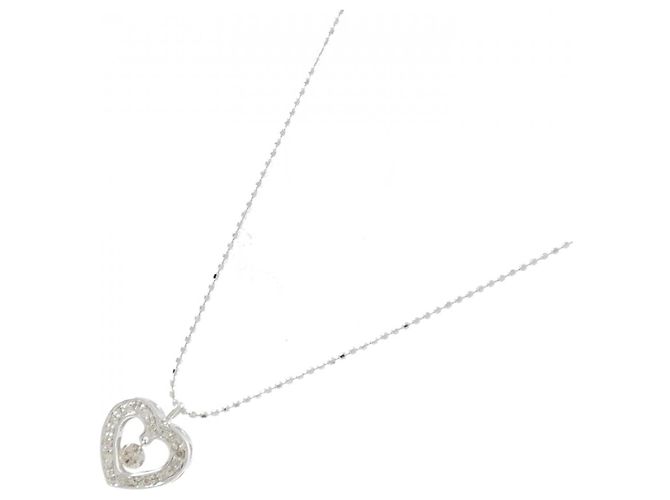 Autre Marque Collana in diamante in oro bianco Au750 Argento - vista 2
