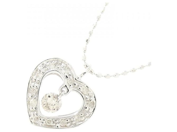 Autre Marque Collana in diamante in oro bianco Au750 Argento - vista 3