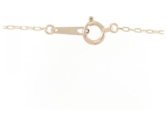 Autre Marque Collar de granate en oro rosa K10 con diamantes de turmalina - vista 5