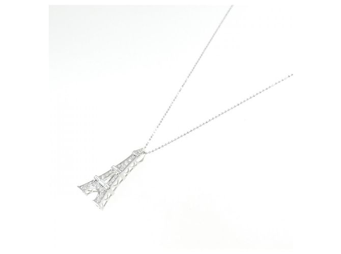 Autre Marque Collana in diamante in oro bianco Au750 Argento - vista 2
