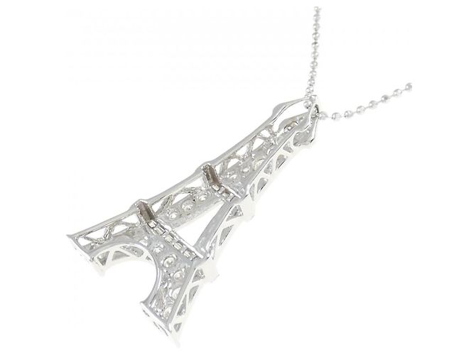 Autre Marque Collana in diamante in oro bianco Au750 Argento - vista 3