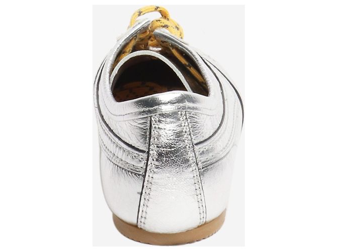 Dries Van Noten Silberne Low-Top-Sneaker - Größe EU 36 (UK 3) - vista 3