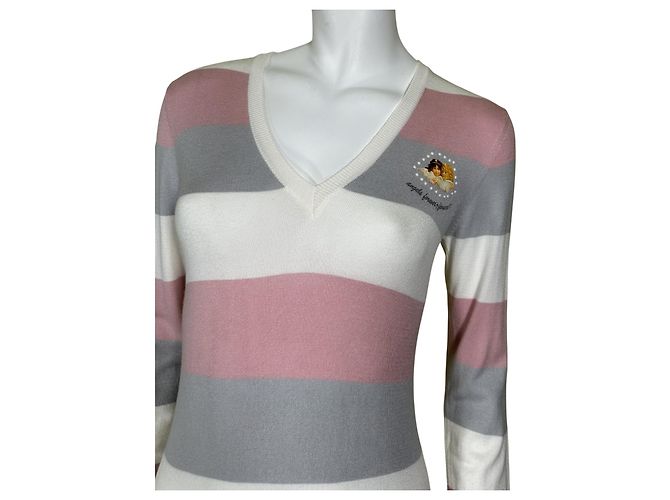 Autre Marque Vestido Fiorucci de algodón y elastano Multicolor - vista 2