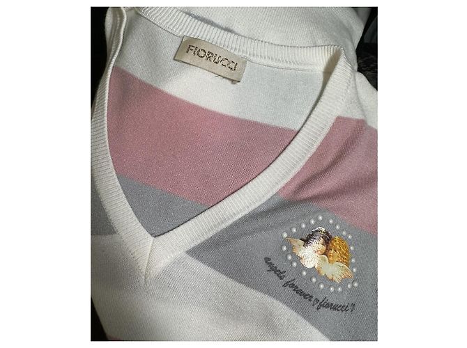Autre Marque Vestido Fiorucci de algodón y elastano Multicolor - vista 5