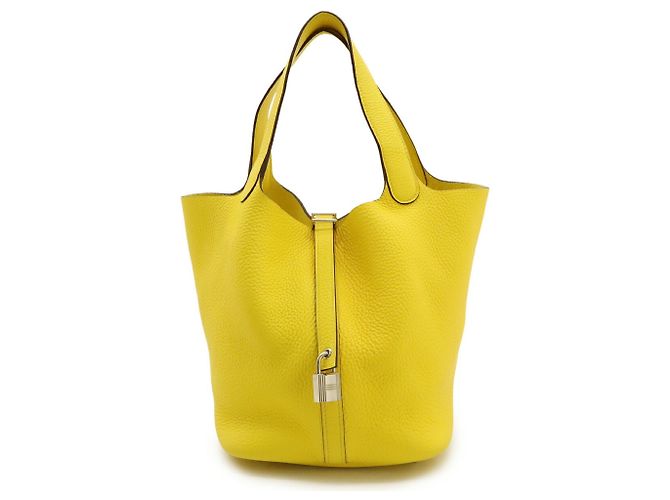 Hermès HERMES Picotin Lock MM Borsa a Mano/Borsa Tote D'oro - vista 2