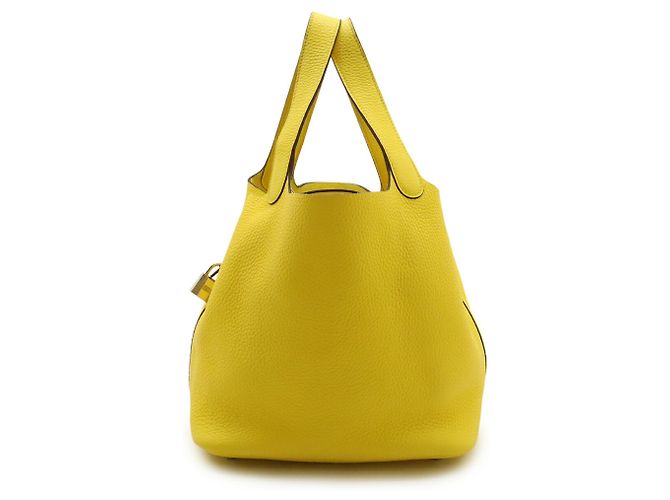 Hermès HERMES Picotin Lock MM Borsa a Mano/Borsa Tote D'oro - vista 4