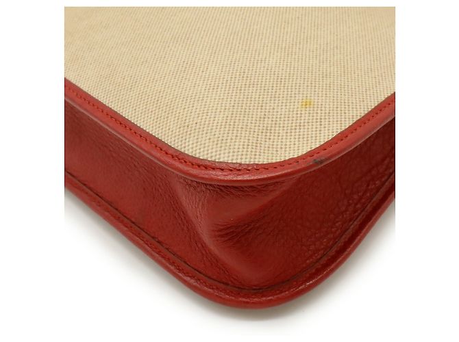 Borsa a Spalla Vespa PM Hermès Rosso Beige - vista 4