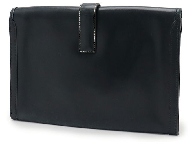 Borsa Clutch Jige PM di Hermès Blu navy - vista 3