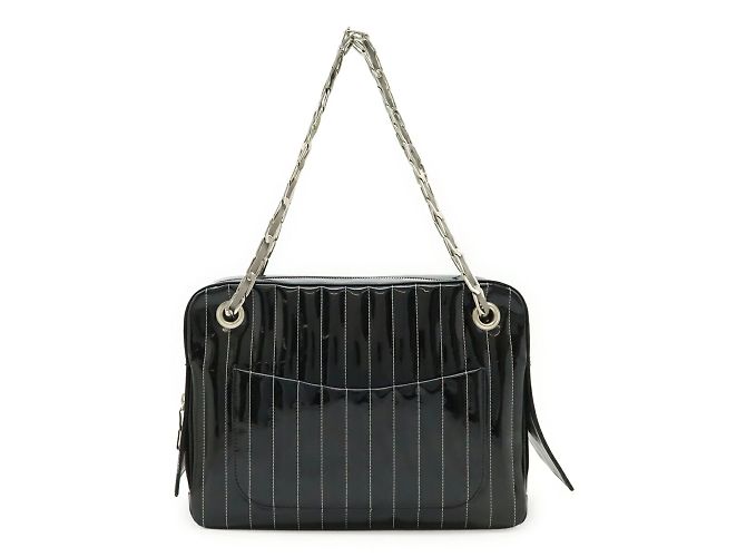Bolsa de ombro Mademoiselle Chain da Chanel Preto - vista 2