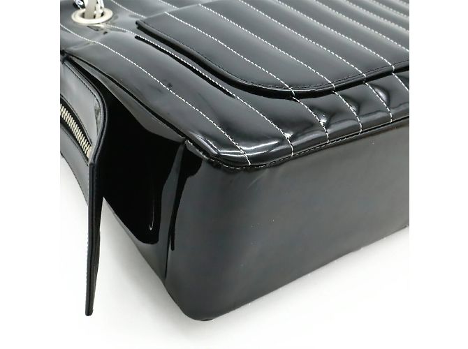 Bolsa de ombro Mademoiselle Chain da Chanel Preto - vista 4