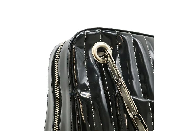 Bolsa de ombro Mademoiselle Chain da Chanel Preto - vista 7